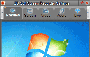 ZD Soft Screen Recorder screenshot 1