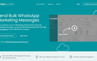 This is WANotifier home page. 