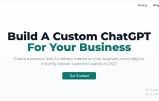 Build A Custom ChatGPT
For Your Business