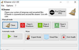 KCleaner screenshot 1