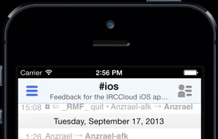 IRCCloud screenshot 2