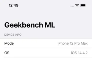 Geekbench AI screenshot 3