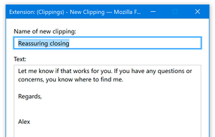 AE Creations Clippings screenshot 1