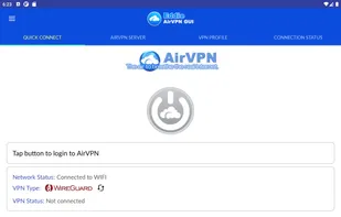 AirVPN screenshot 1