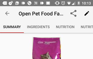 Open Pet Food Facts screenshot 1