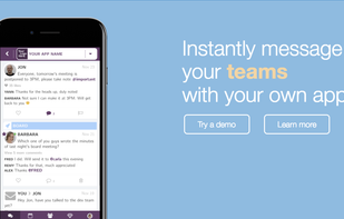 Instantly message your teams with your own app