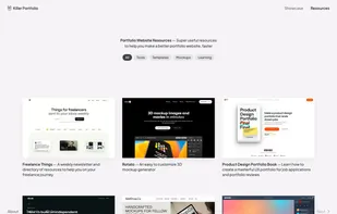 Killer Portfolio screenshot 2