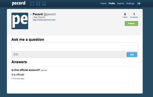 Pecord screenshot 1