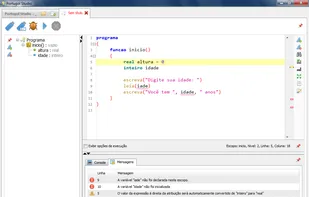 Portugol Studio screenshot 1