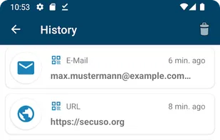 QR Scanner (PFA) screenshot 2