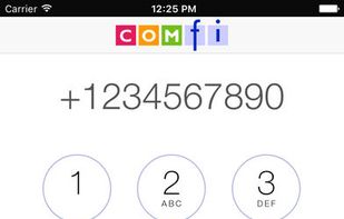 Comfi App screenshot 1