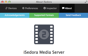 iSedora Media Server screenshot 2