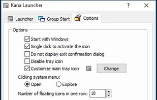 Kana Launcher screenshot 1