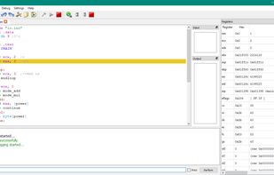 SASM screenshot 1