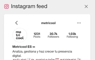 Instagram Feed Preview