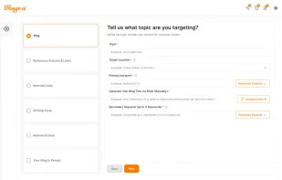 Bloggr AI screenshot 1