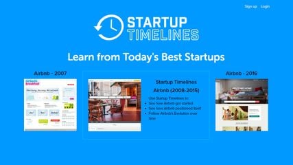 Startup Timelines screenshot 1