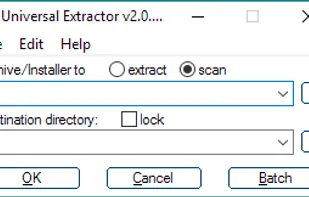 Universal Extractor 2 screenshot 1