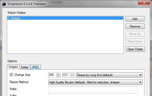 This is the main configuration screen.
