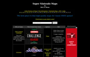 SNESmaps screenshot 1