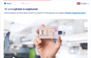ID verification interface