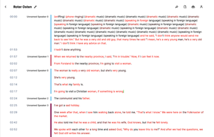 Transcribee screenshot 1