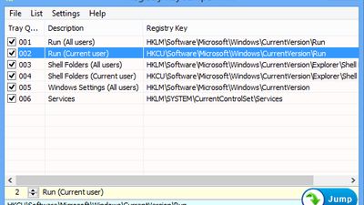 Registry Key Jumper screenshot 1