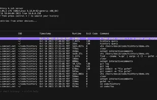 hiSHtory screenshot 1