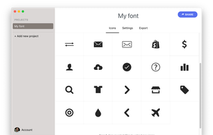 Webfont screenshot 3