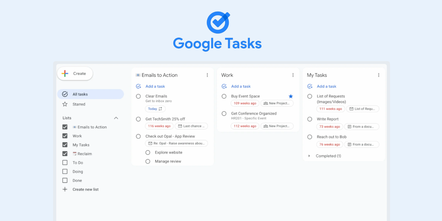 Google Tasks enhances task management with new Kanban view in web ...
