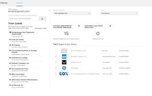 Fastbase WebLeads screenshot 1