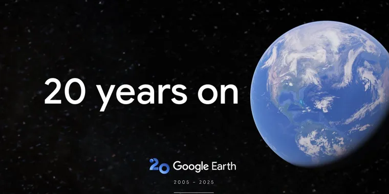 Google brings historical Street View imagery to Google Earth to celebrate 20th birthday image