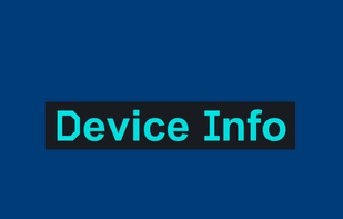 Device Info screenshot 1