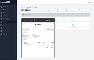 InvoicePad screenshot 2