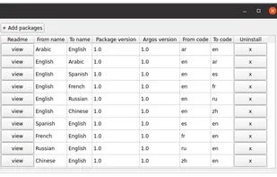 Argos Translate screenshot 1