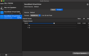 SoundDesk Virtual Devices screenshot 1