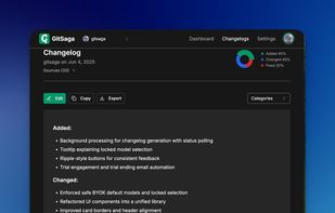 GitSaga screenshot 1