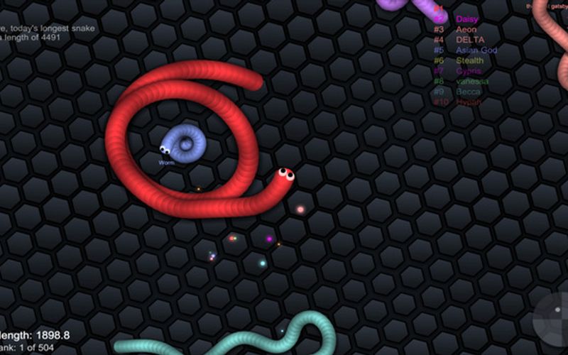 Snake Fun Slither IO Game Hole for iPhone - Free App Download