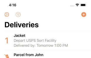 Parcel screenshot 1