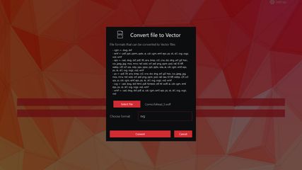 Vector Converter Tool screenshot 2