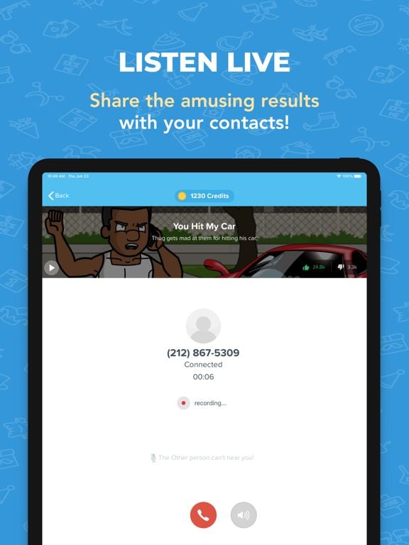 jail call prank app free