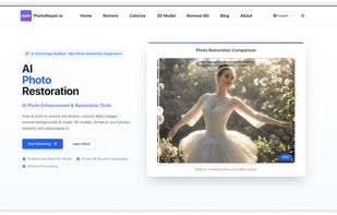 PhotoRepair.io screenshot 1