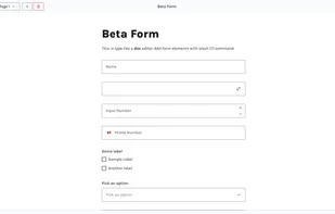 Minform screenshot 1