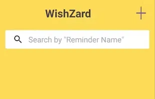 Experience a clutter-free life on the Wishzard home screen. Manage your reminders effortlessly and stay organized with simplicity.