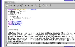 LilyPond screenshot 2