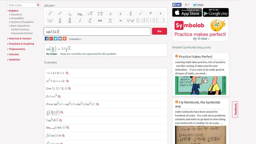 Symbolab Math Solver: Step by step calculator | AlternativeTo