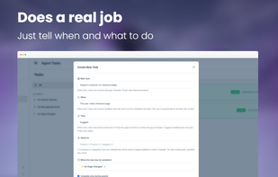 Custom task creation