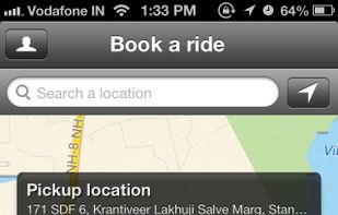 Ola Cabs screenshot 1