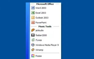 Free Launch Bar (last version dates back to 2009)