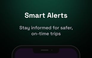 Get alerts on traffic conditions